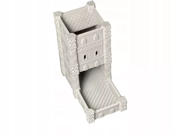 20192e8bb2bcd2a2edd3e4fd94c21f14.jpg Wieża do kości / Dice Tower Szara