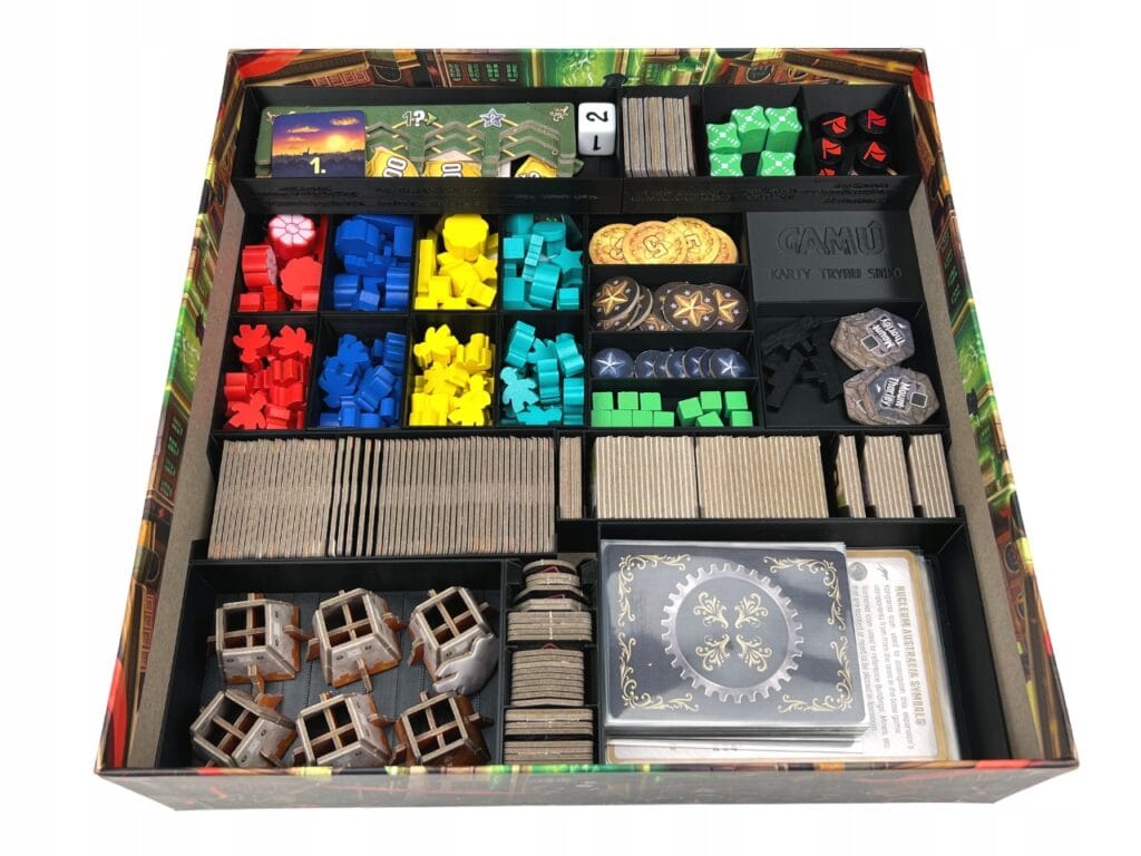 Insert pasujący do gry Nucleum + UPGRADE PACK