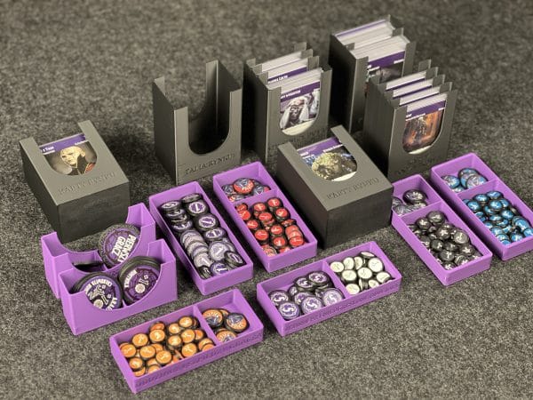 4 Insert pasujący do gry Tyrants of The Underdark + protektory na żetony