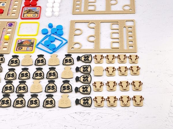 6 Upgrade Pack pasujący do gry Great Western Trail: El Paso