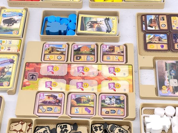 7 Insert pasujący do gry Great Western Trail: El Paso