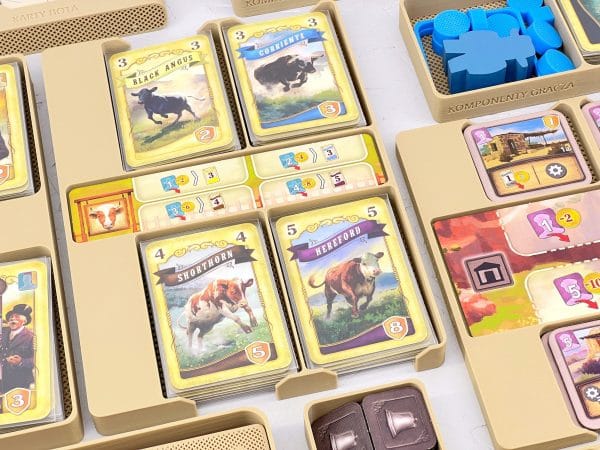 8 Insert pasujący do gry Great Western Trail: El Paso