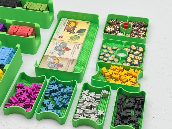 6 Insert pasujący do gry Power Plants Deluxe