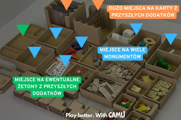 1 Insert pasujący do gry Wielce Imponujące Budowle