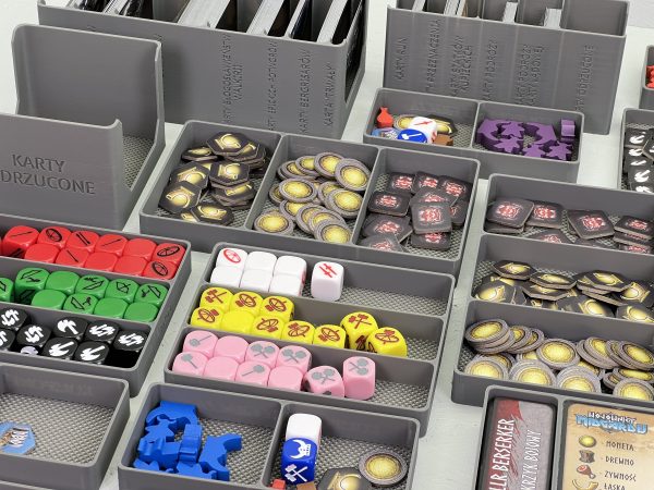 11 Insert pasujący do gry Wojownicy Midgardu: Edycja Jarla