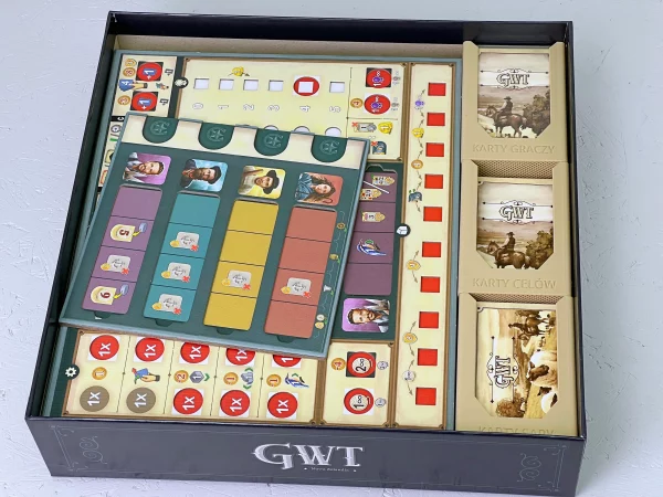 p4 Insert pasujący do gry Great Western Trail: Nowa Zelandia