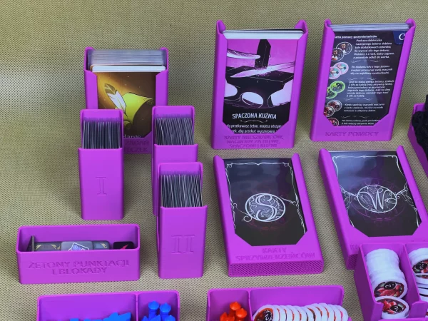 p5 Insert pasujący do gry Wojna w Krainie Czarów z dodatkiem