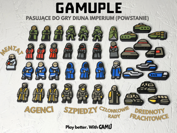 gamuple Insert pasujący do gry Diuna Imperium