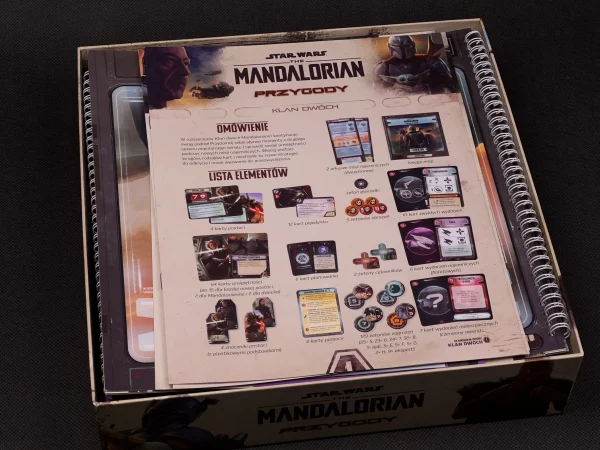 p12 Insert pasujący do gry The Mandalorian: Przygody