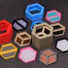 3 GAMU HexTrays - uniwersalne tacki do gier planszowych z pudełkiem
