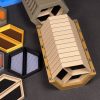 7 GAMU HexTrays - uniwersalne tacki do gier planszowych z pudełkiem